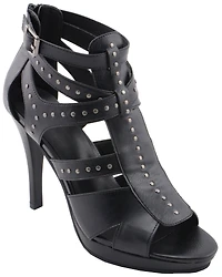 Milwaukee Performance Women's Studded Ankle Strap Sandals
