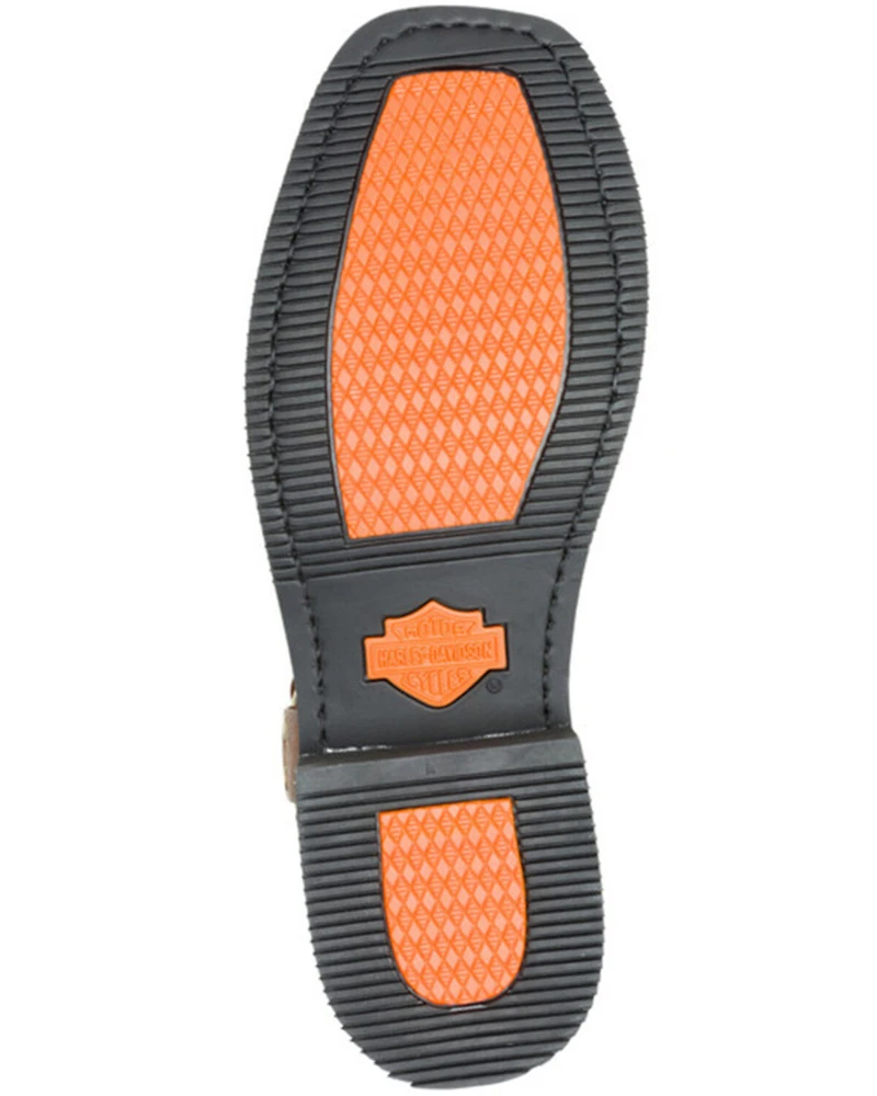 Harley Davidson Men's Hustin West Motorcycle Boots - Square Toe