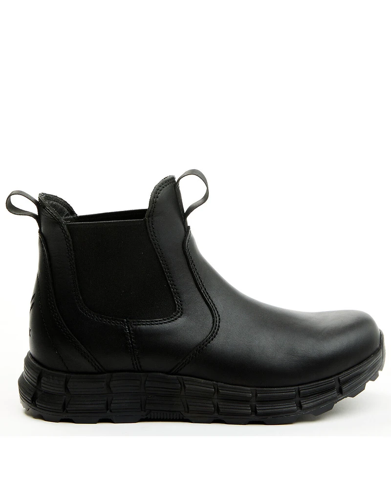 Hawx Men's Athletic Uniform Chelsea Boots - Soft Toe