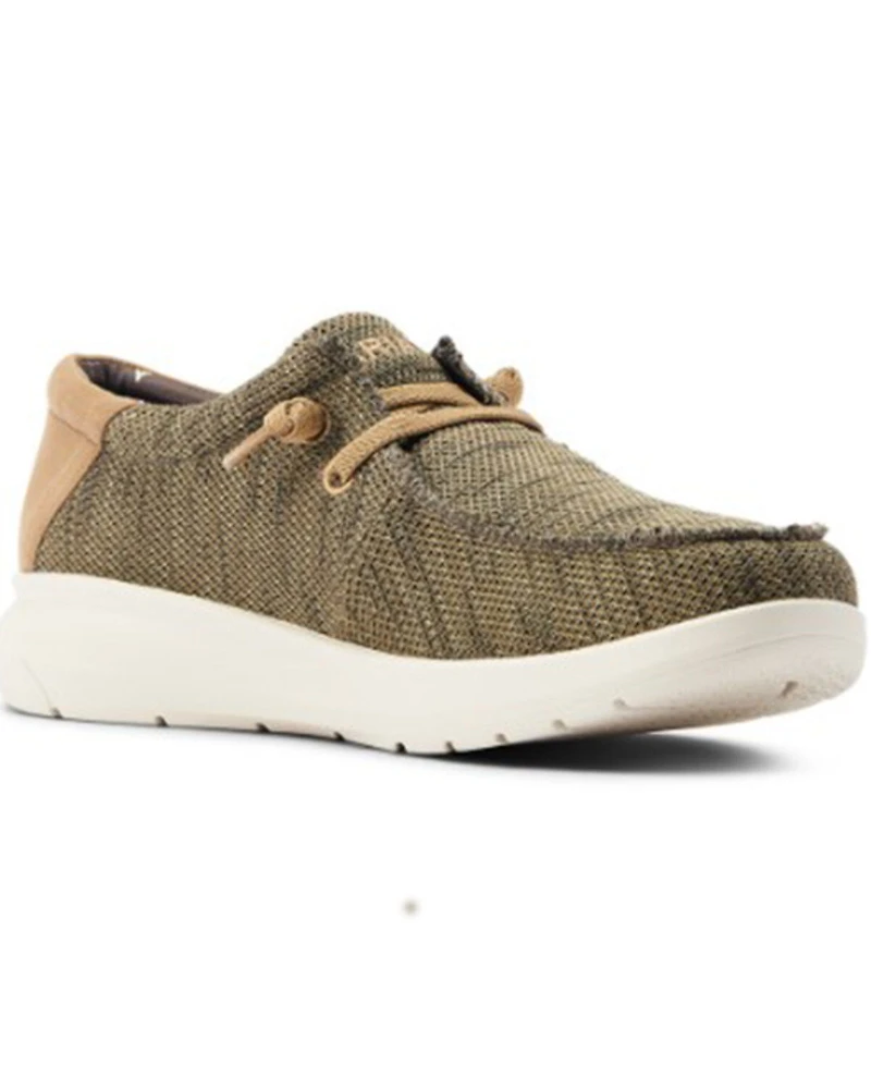 Ariat Men's Hilo Stretch Western Casual Shoes - Moc Toe