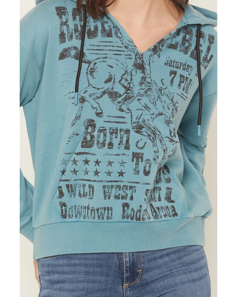 Shyanne Women's Rodeo Rebel Pullover Hoodie