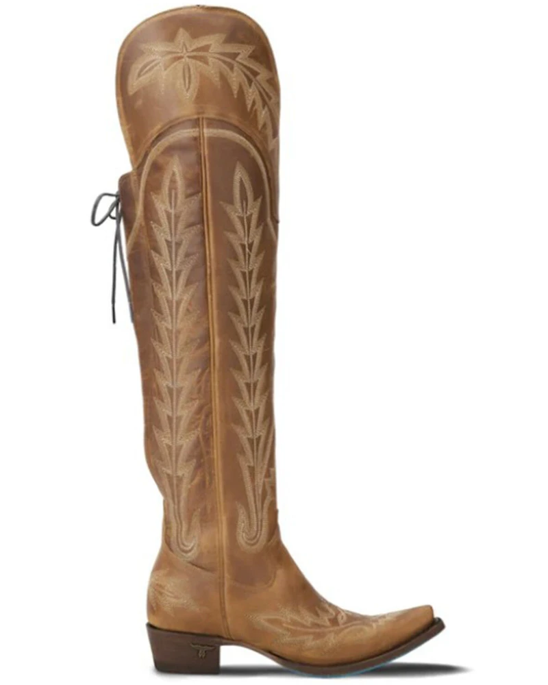 Lane Women's Lexington Over The Knee Corset Western Boots