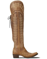 Lane Women's Lexington Over The Knee Corset Western Boots