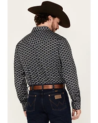 Gibson Trading Co Men's Icons Striped Long Sleeve Snap Western Shirt