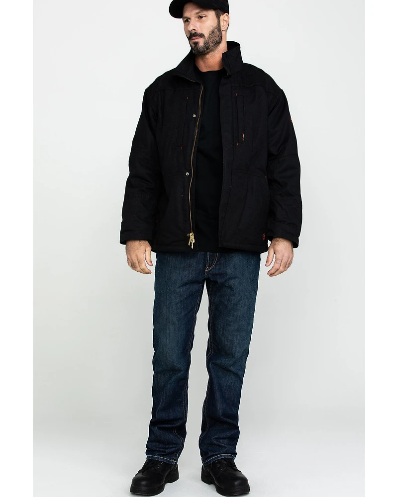 Ariat Men's Black FR Workhorse Work Jacket