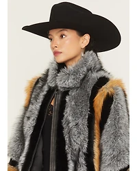 Azalea Wang Women's Cora Faux Fur Jacket