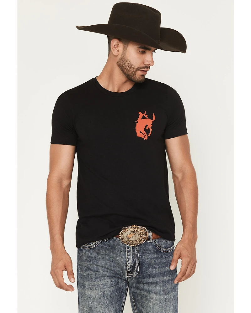 Pendleton Men's Whisky Let'er Buck Short Sleeve Graphic T-Shirt