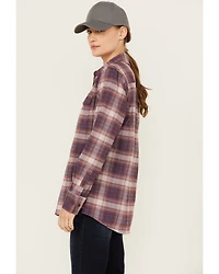 Ariat Women's Rebar Plaid Print DuraStretch Long Sleeve Button-Down Flannel Work Shirt