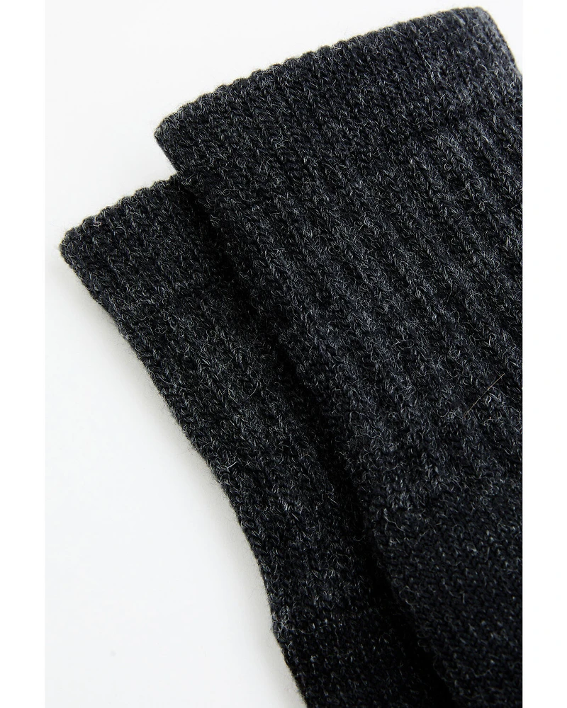 Cody James Men's Dark Gray Wool Boot Sock