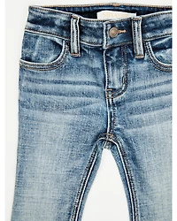 Shyanne Toddler Girls' Dawn Studded Back Bootcut Stretch Denim Jeans