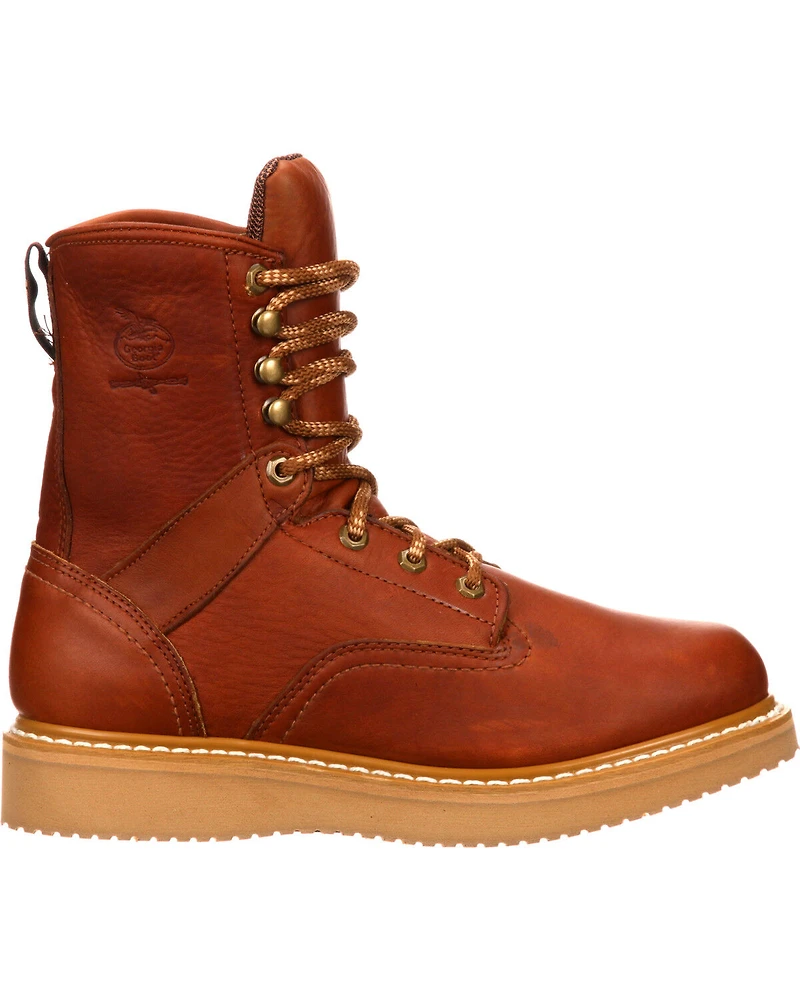 Georgia Men's 8" Steel Toe Work Boots