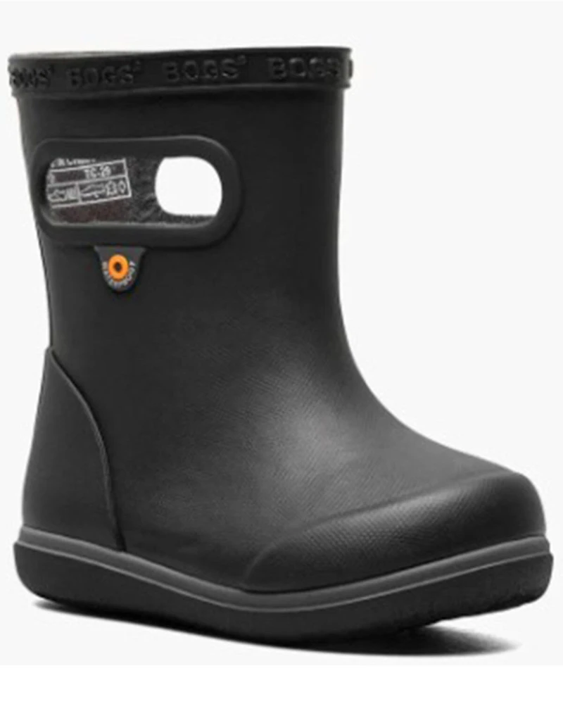 Bogs Boys' Skipper II Solid Rain Boots - Round Toe