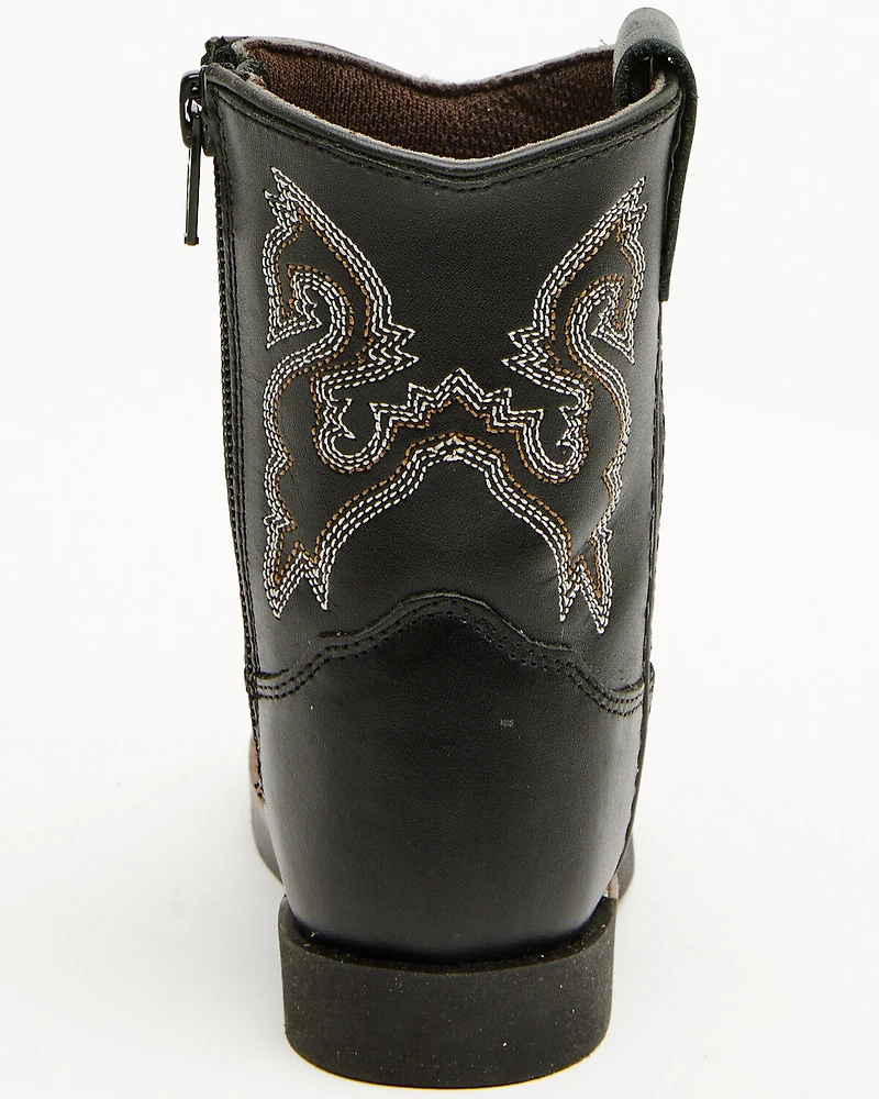Cody James Toddler Boys' Westley Dane Western Boots - Broad Square Toe