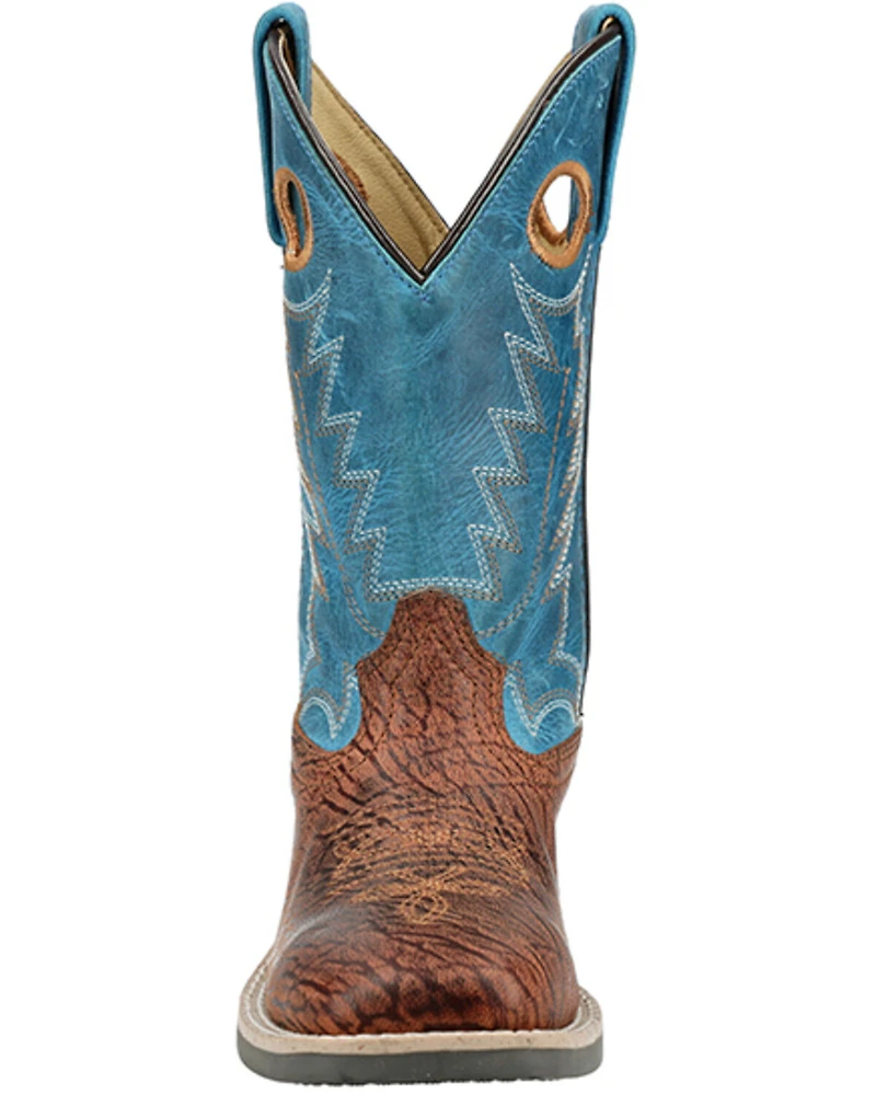 Smoky Mountain Boys' Frontier Western Boots - Broad Square Toe
