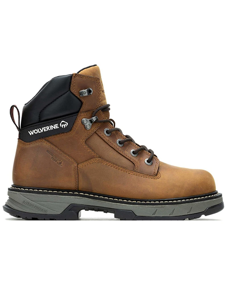 Wolverine Men's 6" Reforce Waterproof Work Boots - Soft Toe