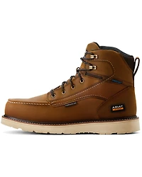 Ariat Men's 6" Wedge Rebar Waterproof Moc Work Boots - Composite Toe