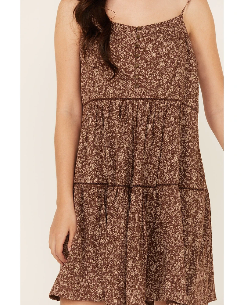 Cleo + Wolf Women's Beau Printed Mini Dress