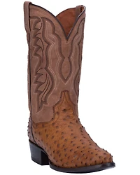 Dan Post Men's Full Quill Ostrich Tempe Western Boots