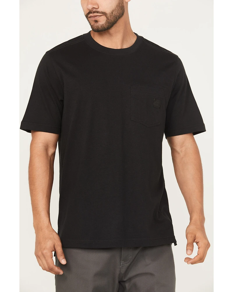 Wolverine Men's Solid Guardian Short Sleeve Work Pocket T-Shirt