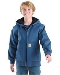 Carhartt Boys' Canvas Insulated Hooded Jacket