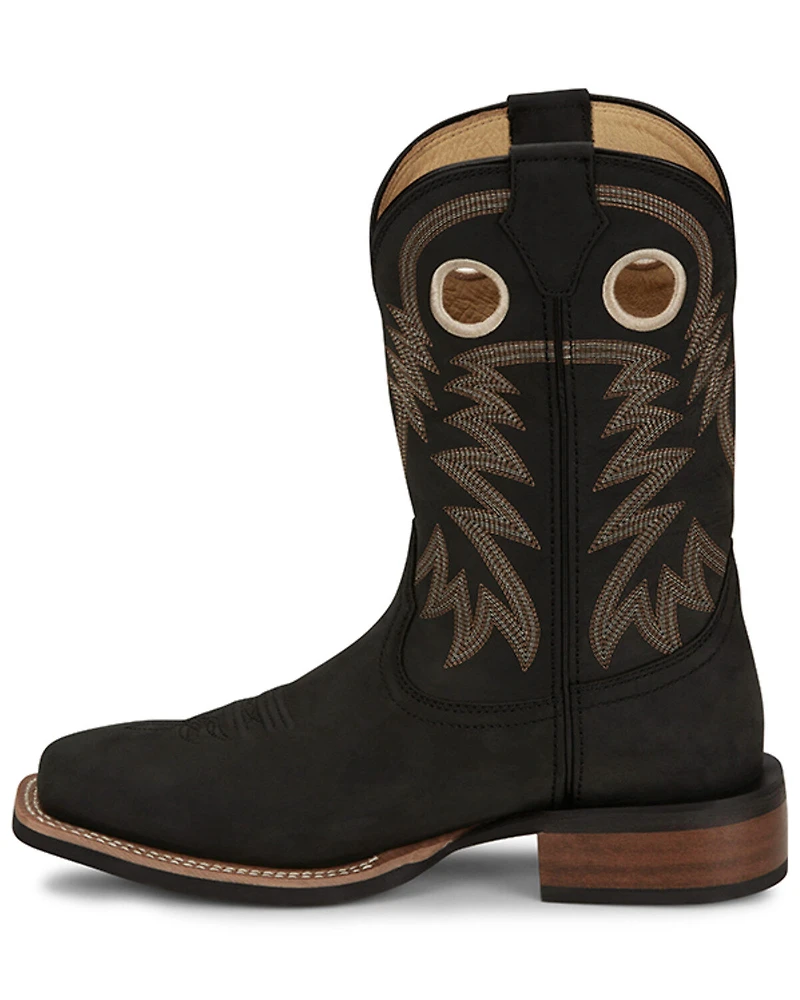 Justin Men's Shane Frontier Performance Western Boots - Broad Square Toe