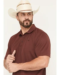Ariat Men's TEK Solid Short Sleeve Performance Polo