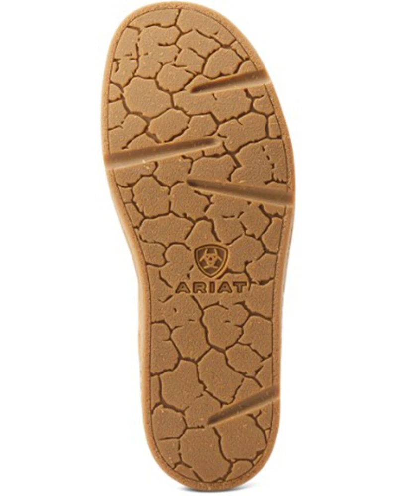 Ariat Men's Clean Country Western Casual Shoes - Moc Toe
