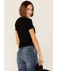 Paramount Network’s Yellowstone Women's Black Protect The Family Graphic Short Sleeve Tee