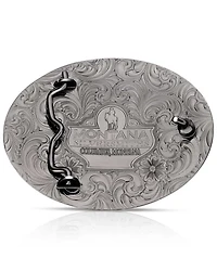 Montana Silversmiths Men's American Made Tradition Bull Rider Belt Buckle