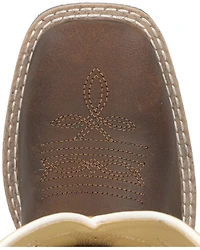 Smoky Mountain Boys' Adobe Western Boots - Broad Square Toe