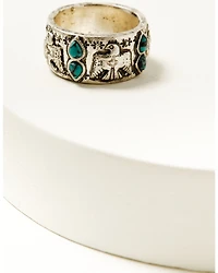 Idyllwind Women's Anita Thunderbird Ring Set - 5 Piece