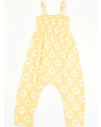 Angel Dear Infant Girls' Daisy Sleeveless Snap Onesie