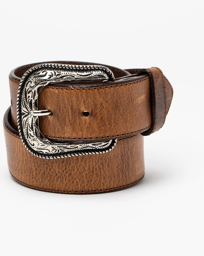 Cody James Men's Crazy Horse Burnished Leather Belt
