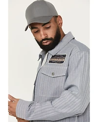 Lucky Brand Workwear Men's Herringbone Gas Station Jacket