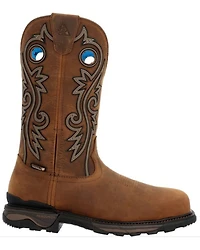 Rocky Men's Waterproof Pull On Work Boot - Carbon Toe