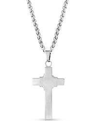 Montana Silversmiths Men's Rope Wrapped Cross Necklace