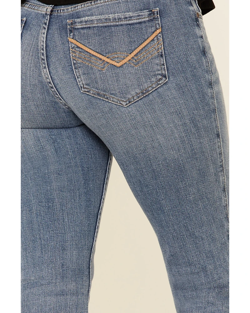 Idyllwind Women's Rebel Mid Rise Bootcut Stretch Denim Jeans