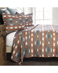 Carstens Home Wrangler Checotah Queen Quilt Set - 3 Piece