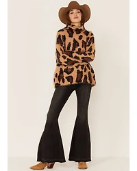 Show Me Your Mumu Women's Cheetah Fever Sweater