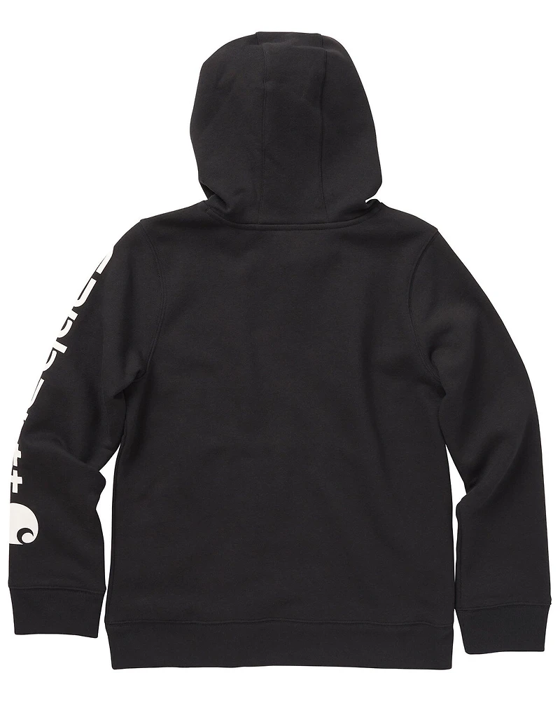 Carhartt Little Boys' Logo Hooded Sweatshirt