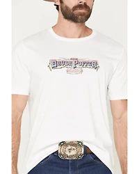 Wrangler Men's 90s Brush Popper Short Sleeve Graphic T-Shirt
