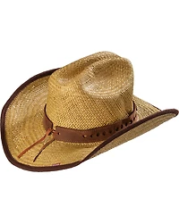 Bullhide Kids' Brave Metal Bull Straw Western Hat