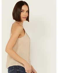 Shyanne Women's Embellished Halter Tank
