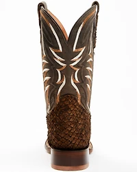 Dan Post Women's Exotic Seabass Western Boots - Broad Square Toe