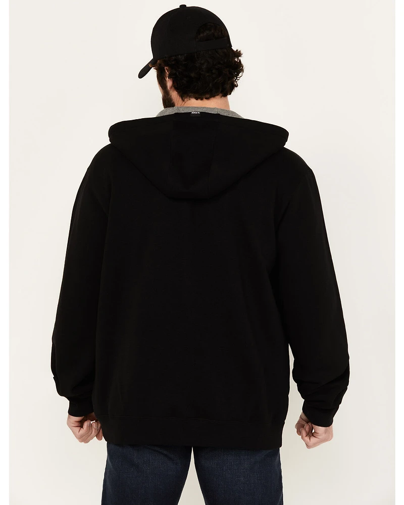 Hawx Men's Zip Front Hooded Jacket - Tall