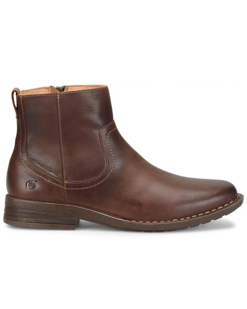 Born Men's Reed Ankle Boots - Round Toe