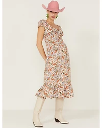 Heartloom Women's Wildflower Edina Midi Dress