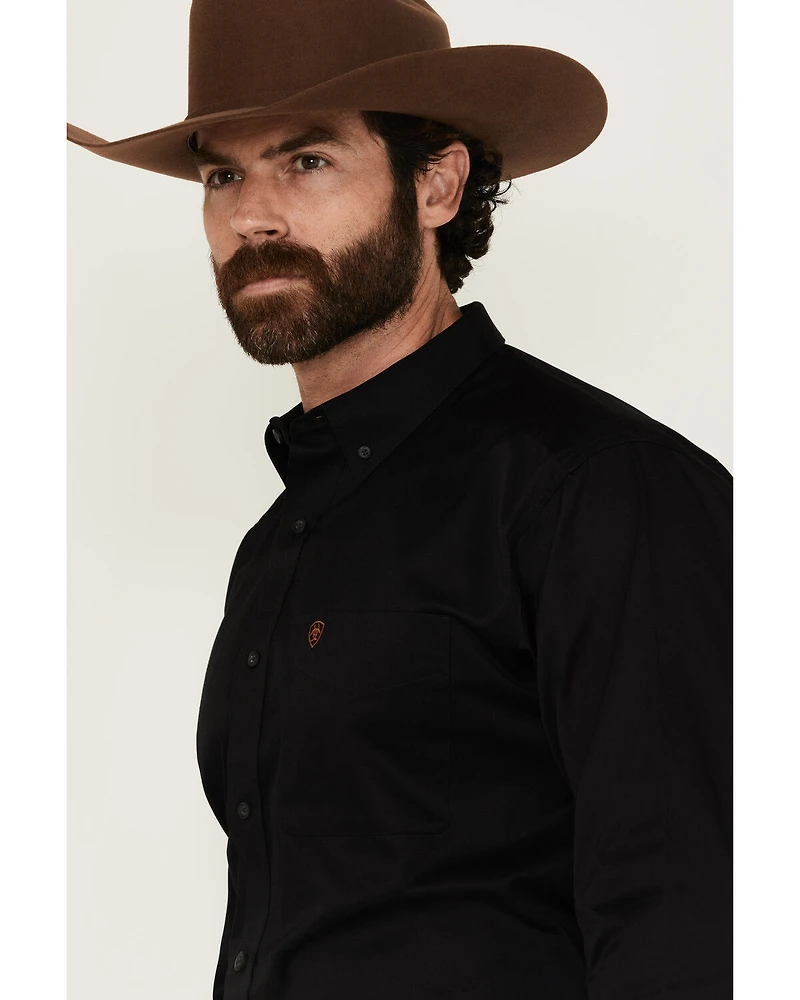 Ariat Men's Twill Long Sleeve Western Shirt - Big & Tall