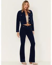 Cleo + Wolf Women's High Rise Corduroy Bootcut Jeans