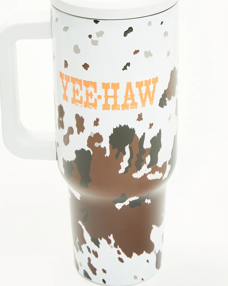 Boot Barn 40oz Yee Haw Tumbler with Straw
